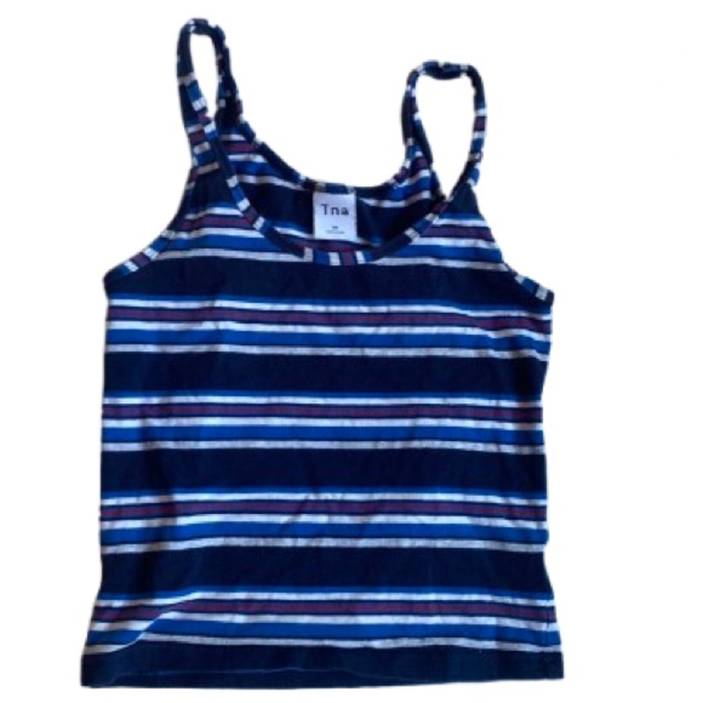 TNA striped tank